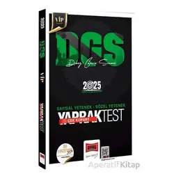 Yargı Yayınları 2025 DGS VİP Sayısal-Sözel Yetenek Çek Kopart Yaprak Test