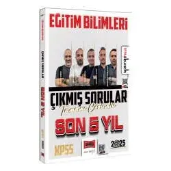 Yargı Yayınları 2025 KPSS Eğitim Bilimleri Tamamı Çözümlü Son 5 Yıl Çıkmış Sorular