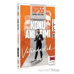 Yargı Yayınları 2025 KPSS Genel Kültür Vatandaşlık Konu Anlatımı
