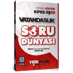 Yediiklim Yayınları 2025 Genel Kültür Vatandaşlık Soru Dünyası