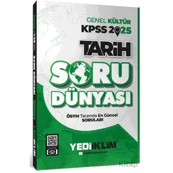 Yediiklim Yayınları 2025 Genel Kültür Tarih Soru Dünyası