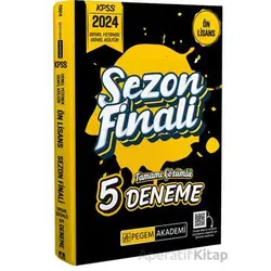 2024 KPSS Genel Yetenek Genel Kültür Ön Lisans Sezon Finali Tamamı Çözümlü 5 Deneme