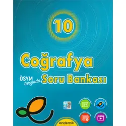 10.Sınıf Coğrafya Soru Bankası Endemik Yayınları