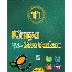 11.Sınıf Kimya Soru Bankası Endemik Yayınları