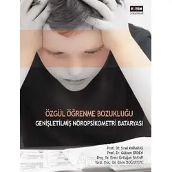 Özgül Öğrenme Bozukluğu - Sirel Karakaş - Eğitim Yayınevi - Ders Kitapları