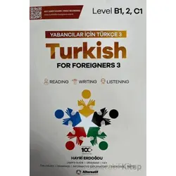 Yabancılar İçin Türkçe 3 - Türkish For Foreigners 3 - Hayri Erdoğdu - Alternatif Yayıncılık