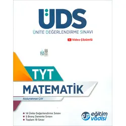 TYT Matematik ÜDS Ünite Değerlendirme Sınavı Eğitim Vadisi Yayınları