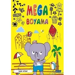 Mega Boyama-Sarı Kitap - Kolektif - Parıltı Yayınları
