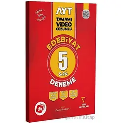 AYT Edebiyat 5 Deneme Sınavı - Deniz Bozkurt - Dizgi Kitap