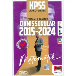 Yargı 2025 KPSS Matematik Konulara Göre Çıkmış Sorular Kitabı
