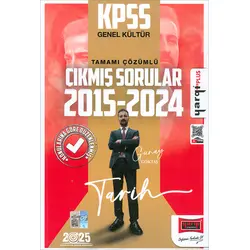 Yargı 2025 KPSS Tarih Konulara Göre Çözümlü Çıkmış Sorular Kitabı
