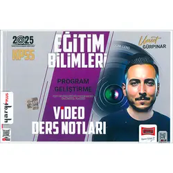 Yargı Yayınları 2025 KPSS Program Geliştirme Video Ders Notları