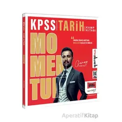 Yargı Yayınları 2025 KPSS Momentum Tarih Kamp Kitabı