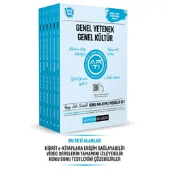 Pegem 2025 KPSS Genel Yetenek Genel Kültür Lisans Konu Anlatımlı Modüler Set - (6 Kitap)
