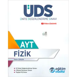 AYT Fizik ÜDS Ünite Değerlendirme Sınavı Eğitim Vadisi Yayınları