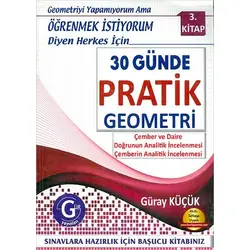Gür 30 Günde Pratik Geometri 3.Kitap