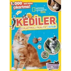 National Geographic Kids Kediler Çıkartmalı Faaliyet Kitabı - Kolektif - Beta Kids