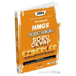 HMGS Ticaret Hukuku Soru Cevap Ezberler - Serhat Güven - Dizgi Kitap