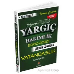2024 Yargıç Hakimlik Vatandaşlık Tüm Yıllar Çıkmış Sorular - Devrim Toklucu - Dizgi Kitap