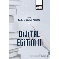 Dijital Eğitim II - Kolektif - Eğitim Yayınevi - Ders Kitapları