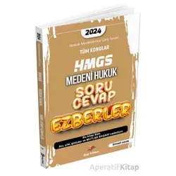 HMGS Medeni Hukuk Soru Cevap Ezberler - Serhat Güven - Dizgi Kitap