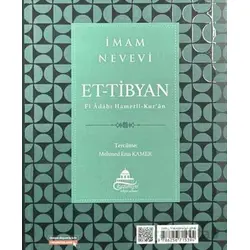 Tibyan Kur’an Okuma Adapları - İmam Nevevi - Ravza Yayınları