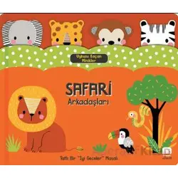 Uykusu Kaçan Minikler Safari Arkadaşları - Elizabeth Cook - Uçan Fil Yayınları