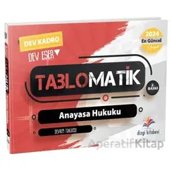 Tablomatik Anayasa Hukuku 2024 - Devrim Toklucu - Dizgi Kitap