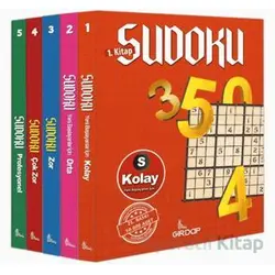 Kolaydan Zora Sudoku 5’li Set - Salim Toprak - Girdap Kitap