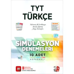 TYT Türkçe Simülasyon Denemeleri 3D Yayınları