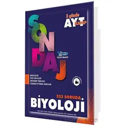 AYT Biyoloji Pro 333 Soruda Sondaj Kamp Yayın Denizi