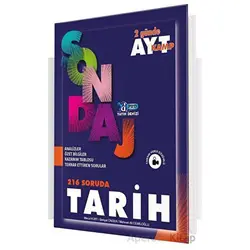 AYT Tarih Sondaj Kamp Soru Bankası Yayın Denizi Pro Yayınları