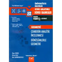 Geometri Çemberin Analitik İncelenmesi Dönüşümlerle Geometri Çap Yayınları