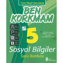 5. Sınıf Sosyal Bilgiler Ben Korkmam Soru Bankası Ata Yayıncılık (2024 Öncesi Müfredat)