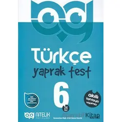 6. Sınıf Türkçe 24 Yaprak Test Nitelik Yayınları