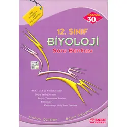 12. Sınıf Biyoloji Soru Bankası - Esen Yayınları