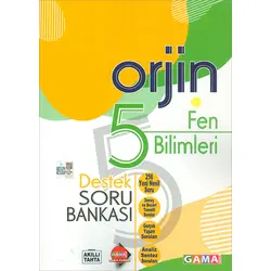5. Sınıf Fen Bilimleri Tekrar Testleri Gama Yayınları (2024 Öncesi Müfredat)