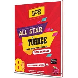 8. Sınıf All Star Türkçe Soru Bankası Newton Yayınları