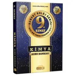 2024 Müfredat Öncesi 9. Sınıf Kimya Soru Bankası Robert Yayınları