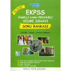 EKPSS Soru Bankası Akıllı Adam Yayınları