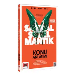 Yargı 2025 KPSS ALES DGS Kelebek Serisi Sayısal Sözel Mantık Konu Anlatımı