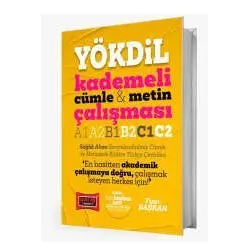 Yargı YÖKDİL Kademeli Cümle & Metin Çalışması A1 A2 B1 B2 C1 C2