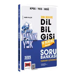 Yargı 2025 KPSS YKS MSÜ Çözümlü Panik Yok Zor Seviye Dil Bilgisi Soru Bankası