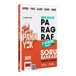 Yargı 2025 KPSS YKS ALES DGS MSÜ Çözümlü Panik Yok Orta Seviye Paragraf Soru Bankası