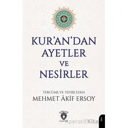 Kur’an’dan Ayetler ve Nesirler - Kolektif - Dorlion Yayınları