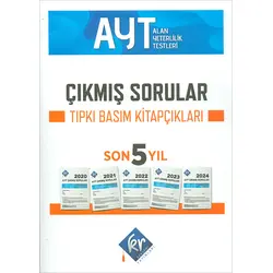 AYT Çıkmış Sorular Son 5 Yıl Tıpkı Basım Fasikülleri KR Akademi Yayınları