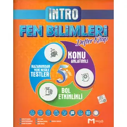 5.Sınıf Fen Bilimleri İntro Defter Kitap Mozaik Yayınları (2024 Öncesi Müfredat)