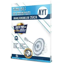 AYT Türk Dili ve Edebiyatı 25x24 Branş Denemeleri Video Çözümlü Bilgi Sarmal Yayınları