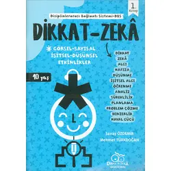 Dikkat-Zeka 10 Yaş 1.Kitap Dikkat ve Zeka Akademisi