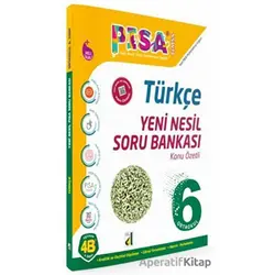 6.Sınıf Pisa Türkçe Yeni Nesil Soru Bankası Damla Yayınevi